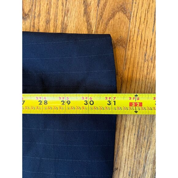 Brooks Brothers Blue Wool 2 Piece Stripe Suit Blazer Jacket Pants Mens Sz Large - Picture 9 of 16